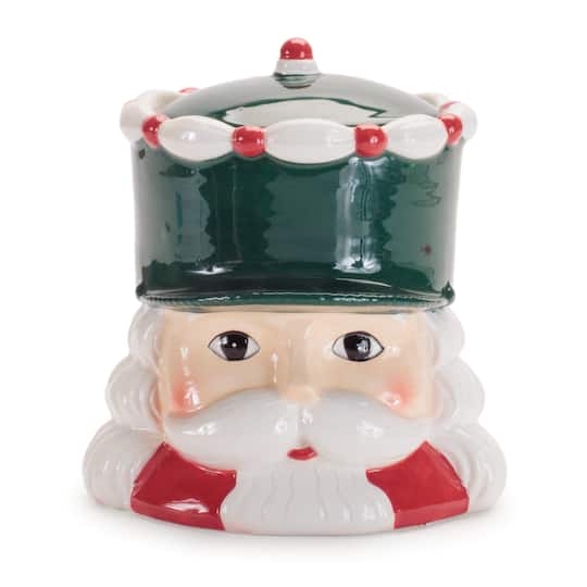 Melrose Ceramic Nutcracker Canister Set